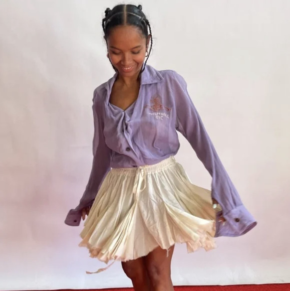 Silk Mini Skirts Under $20